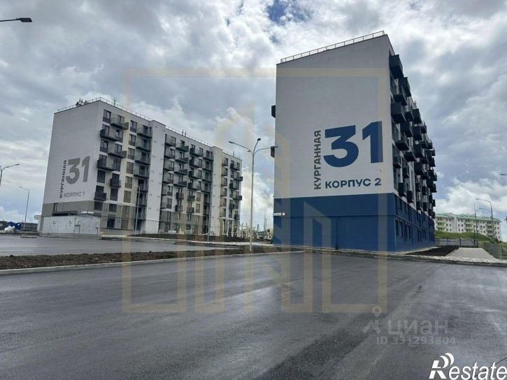 3-комн квартира в новом доме Курганная улица, 31 к3,  д. 31 к3