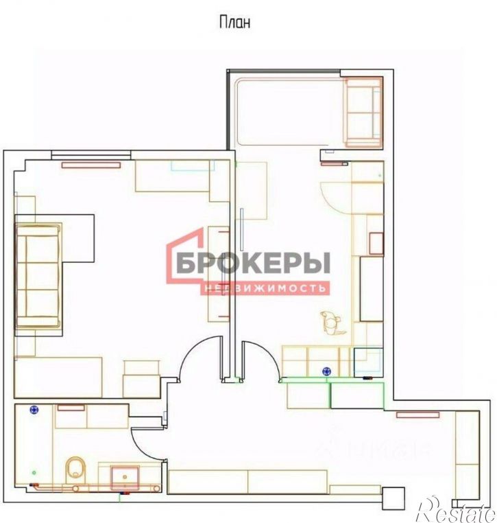 1-комн квартира ул Тараса Шевченко, 49,  д. 49
