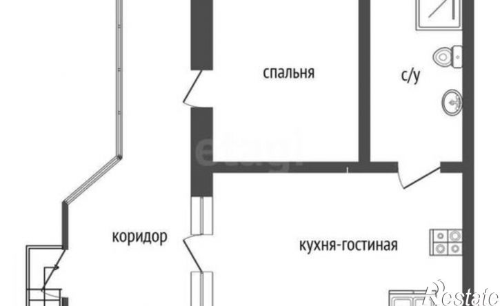2-комн квартира Судак, улица Ленина, 96