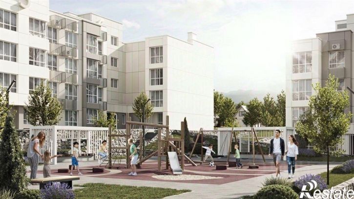 1-комн квартира в новом доме г. Перевальное, Перевальное село,