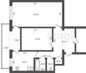 3-комн, 58кв м, этаж 3/5 Евпатория, Перекопская улица, 8
