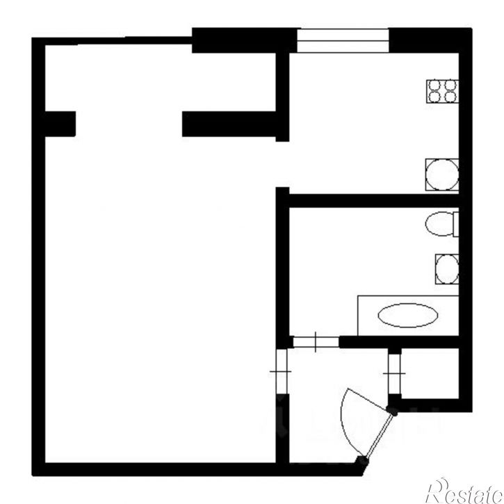 1-комн квартира пр-кт Героев Сталинграда, 24а,  д. 24а