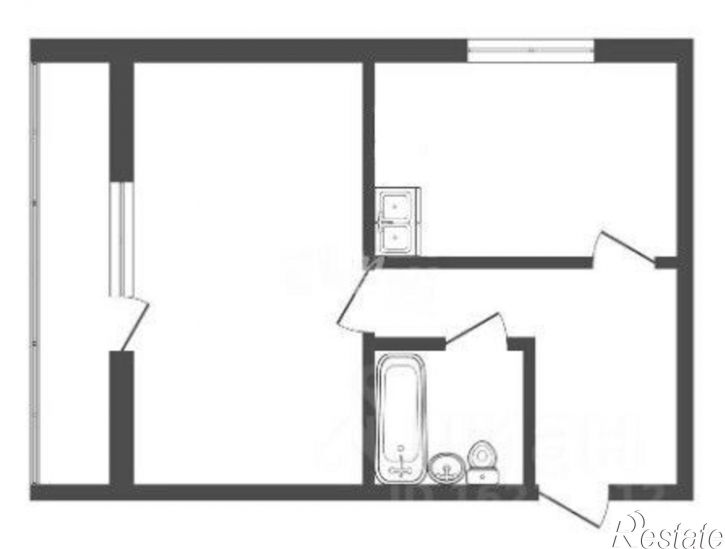1-комн квартира Гагаринский район, Античный пр-кт., д.11а