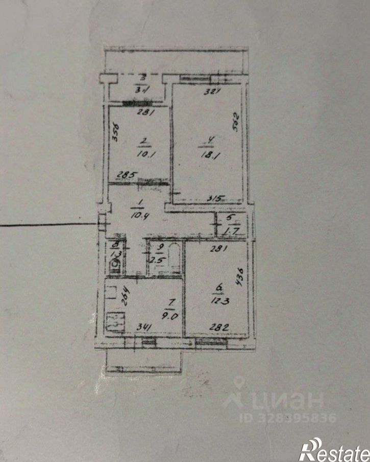 3-комн квартира Героев Бреста ул., 21