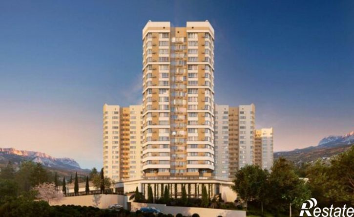 2-комн квартира в новом доме Ялта, улица Кирова
