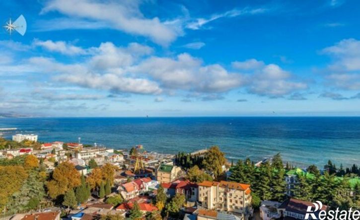 1-комн квартира в новом доме Алушта, Октябрьская улица, 10