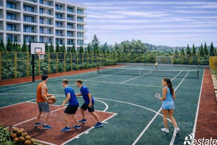 1-комн квартира в новом доме г. Алшута, ул. С.Н. Сергеева Ценского