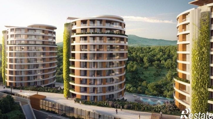 2-комн квартира в новом доме муниципальный округ Алушта