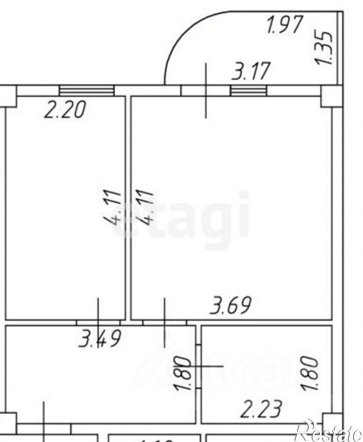 1-комн квартира Качинское шоссе, 3а 5,  д. 3а 5,  к. 5