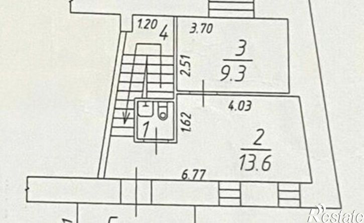 2-комн квартира Симферополь, улица Дыбенко, 8