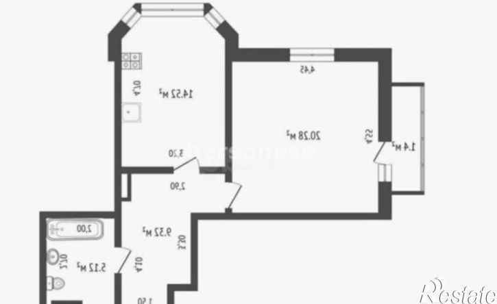 1-комн квартира ул Руднева, 30а,  д. 30а