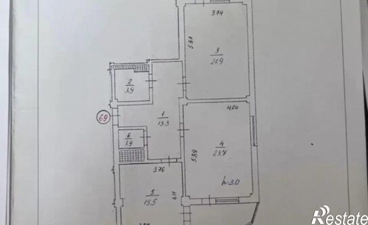 2-комн квартира Севастополь, Тульская улица, 16