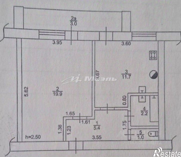 1-комн квартира Саки г., Лобозова ул., д.11