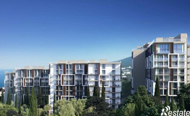 2-комн квартира Ялта, жилой комплекс Резиденция Дарсан