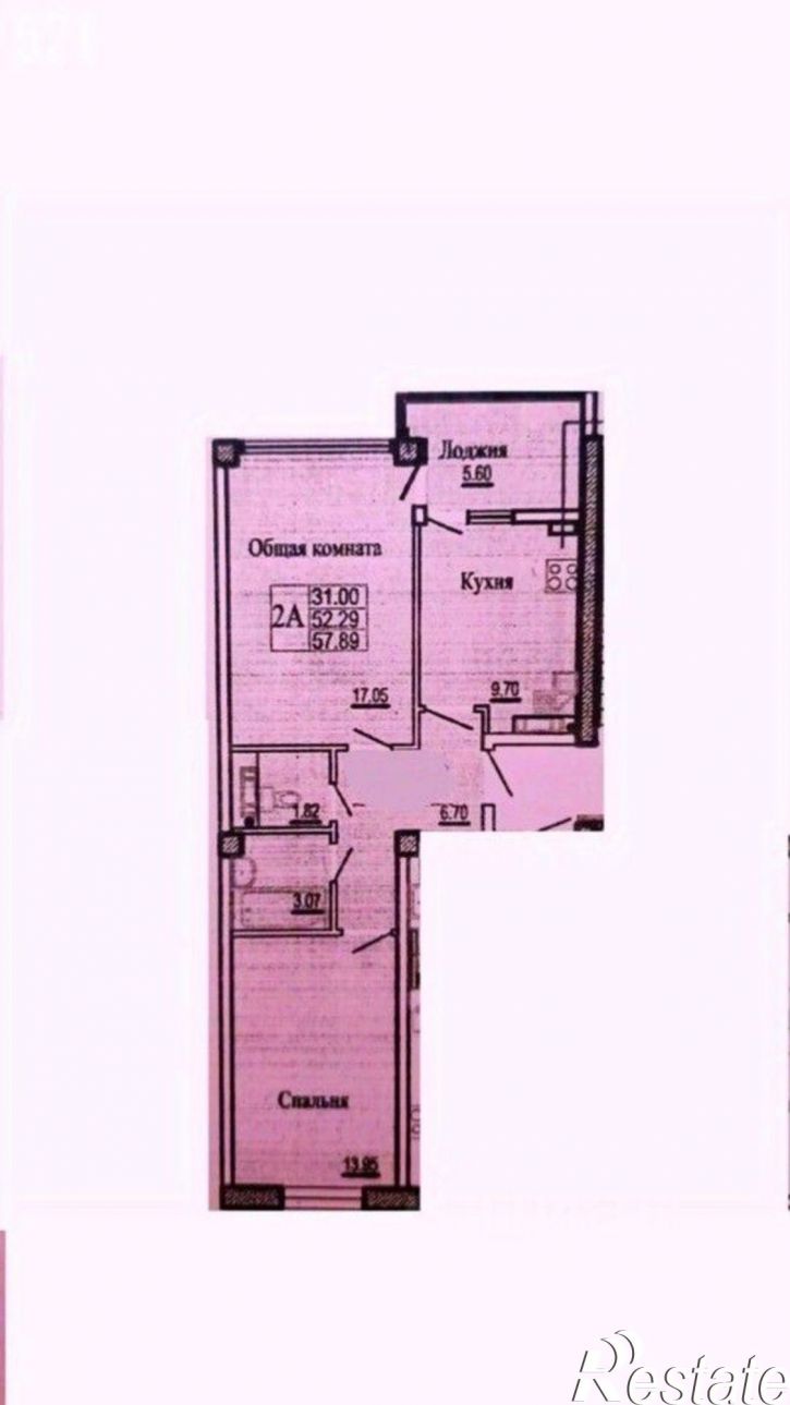 2-комн квартира Евпатория, проспект Победы, 85А