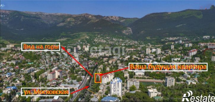 2-комн квартира городской округ Ялта, Ялта