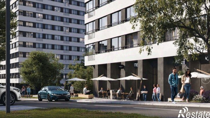 1-комн квартира в новом доме Симферополь, улица Андрея Карлова