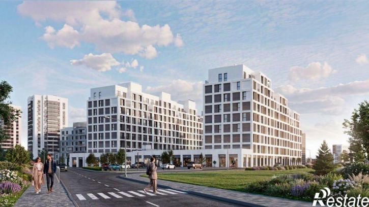 3-комн квартира в новом доме Симферополь, улица Никанорова