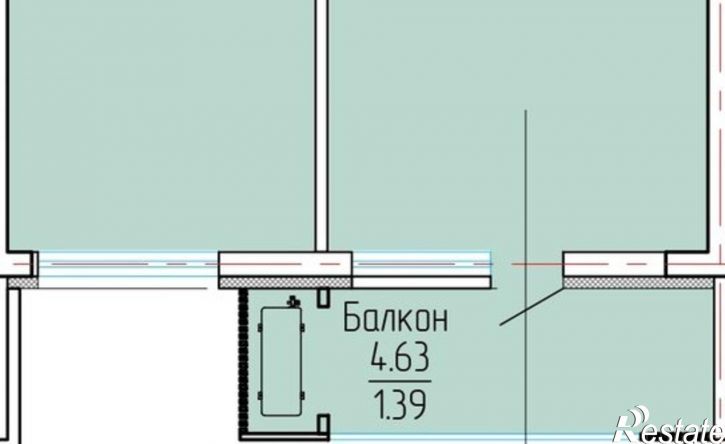 1-комн квартира в новом доме Ялта, ЖК Высота