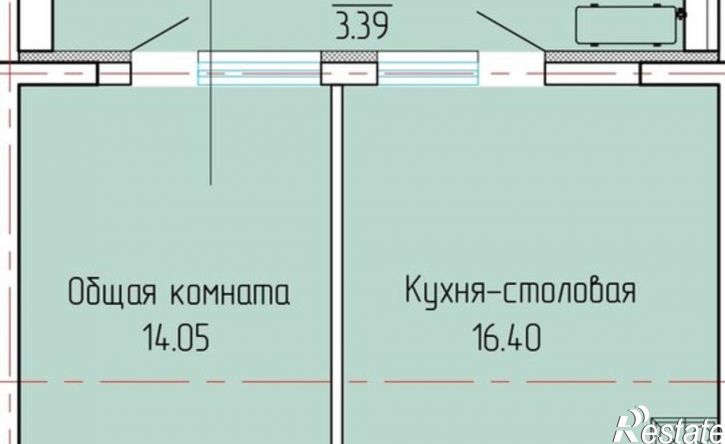 1-комн квартира в новом доме Ялта, ЖК Высота