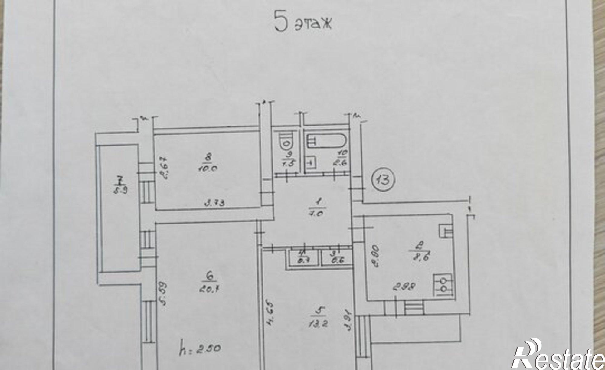 Купить квартиру за 12 250 000 рублей на ул Героев Бреста, 44