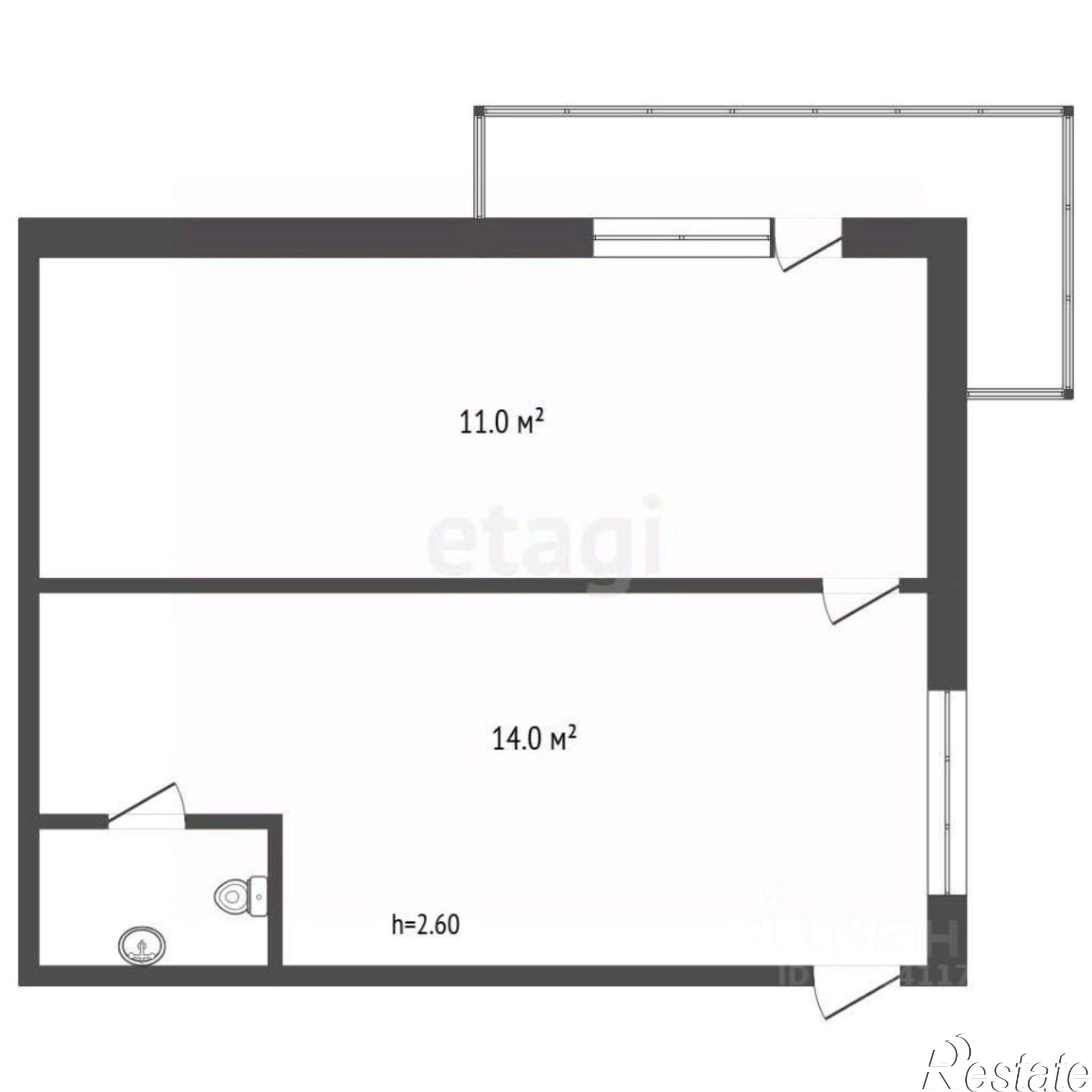 Купить офис, помещение под офис за 5 690 570 рублей на ул Бориса Михайлова, 5