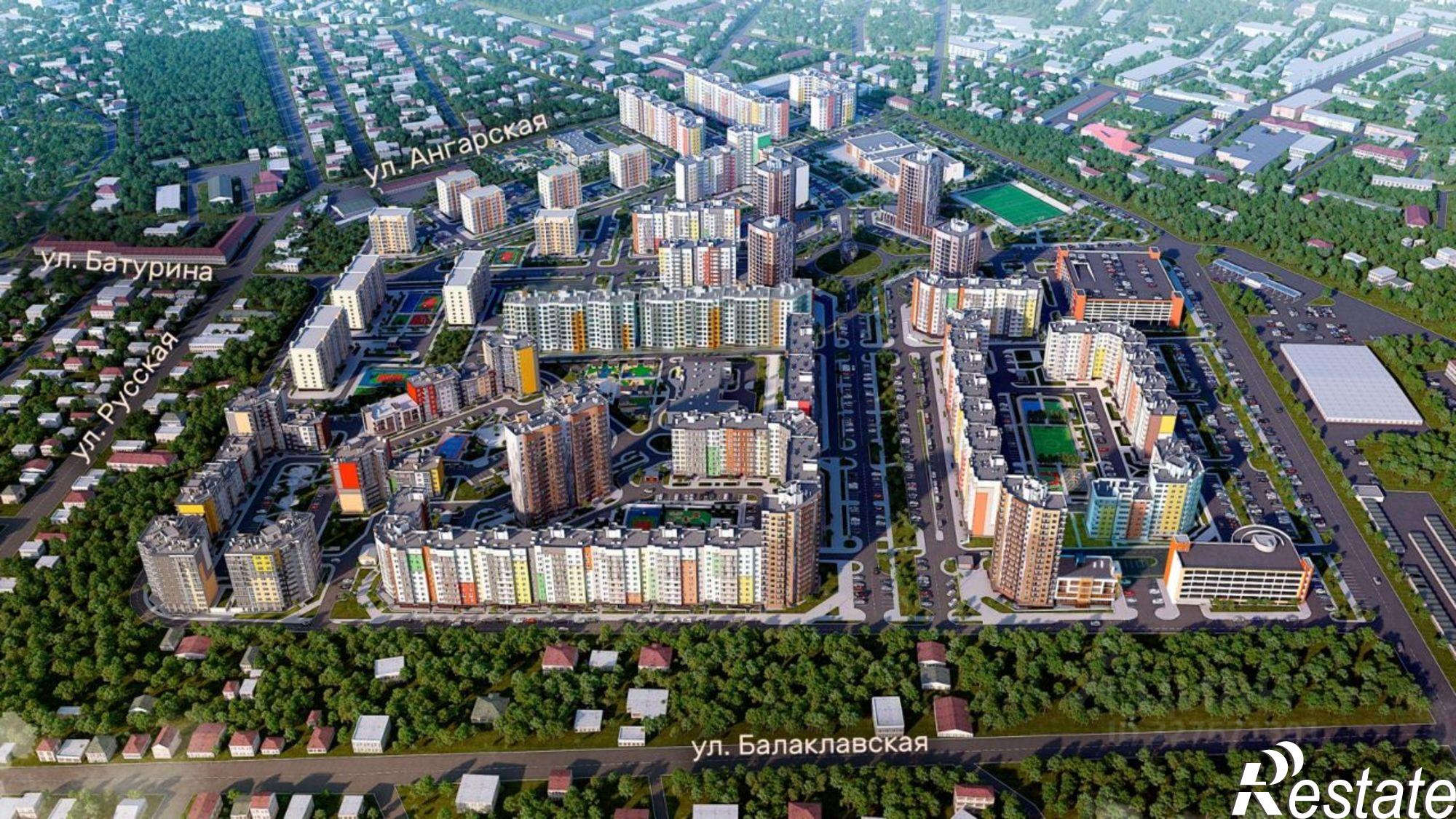 Купить квартиру за 15 675 000 рублей на Симферополь, улица Батурина, 147