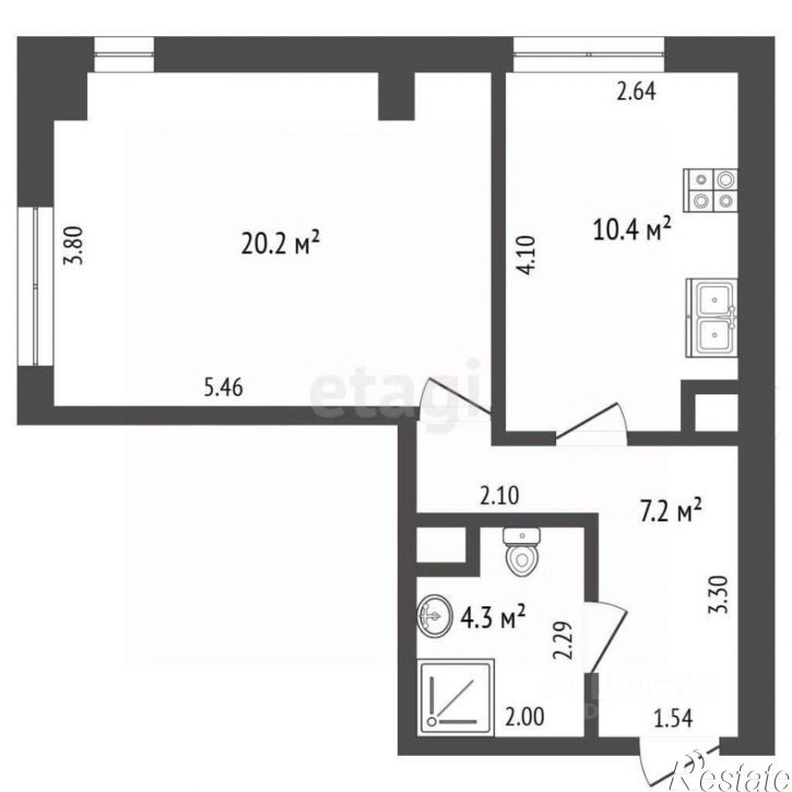 1-комн квартира Севастополь, Севастополь