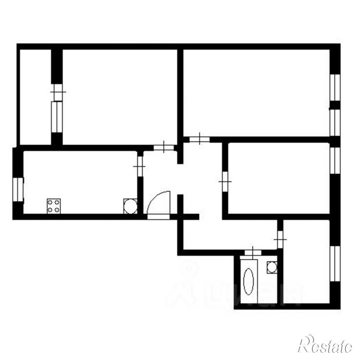 3-комн квартира Столетовский пр-кт, 24,  д. 24