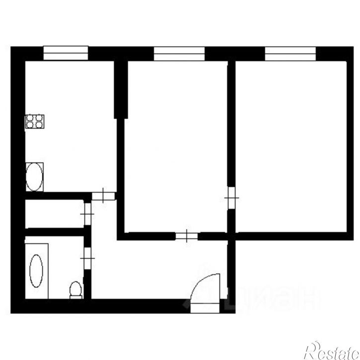 2-комн квартира ул Суворова, 5а,  д. 5а