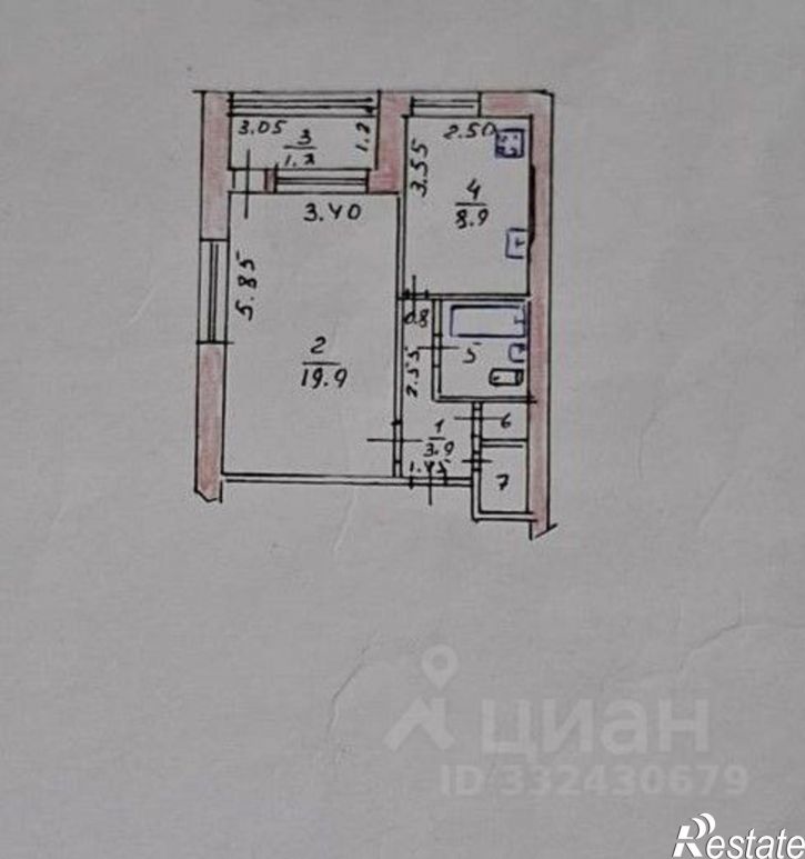 1-комн квартира Бахчисарайский район