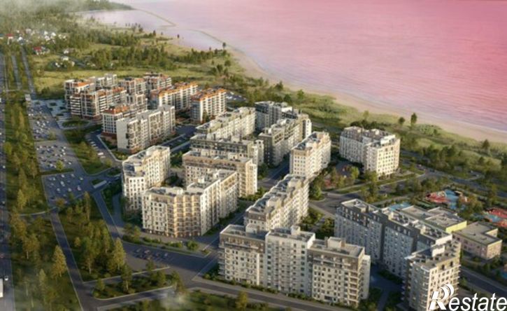 1-комн квартира в новом доме Саки, ЖК Прибрежный дом