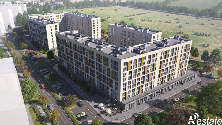 3-комн квартира в новом доме Симферопольский район