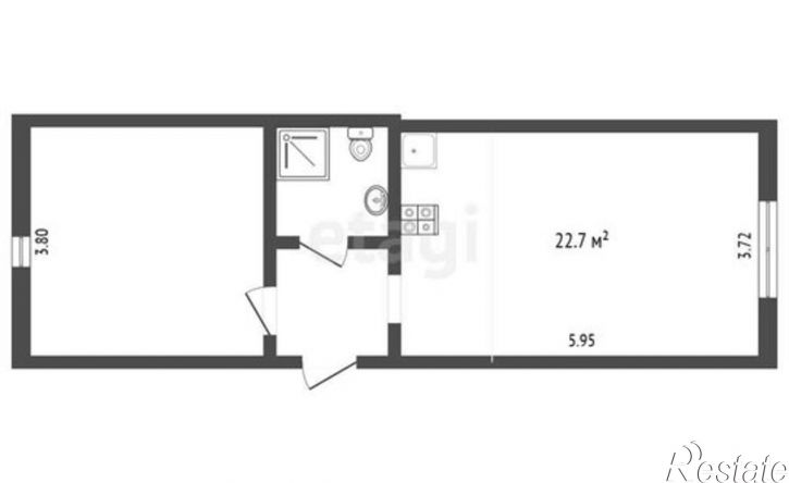 2-комн квартира Феодосия, Адмиральский бульвар, 7Е