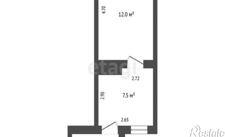 1-комн квартира Феодосия, улица Желябова, 18