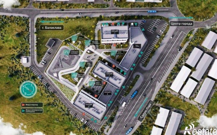 1-комн квартира в новом доме Севастополь, ЖК Видный