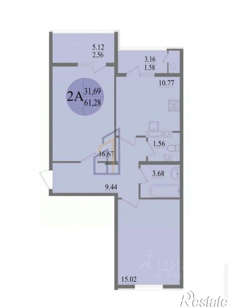 2-комн квартира Евпатория г., Чапаева ул., д.28, к.Л
