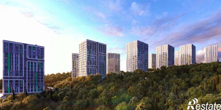1-комн квартира в новом доме городской округ Алушта