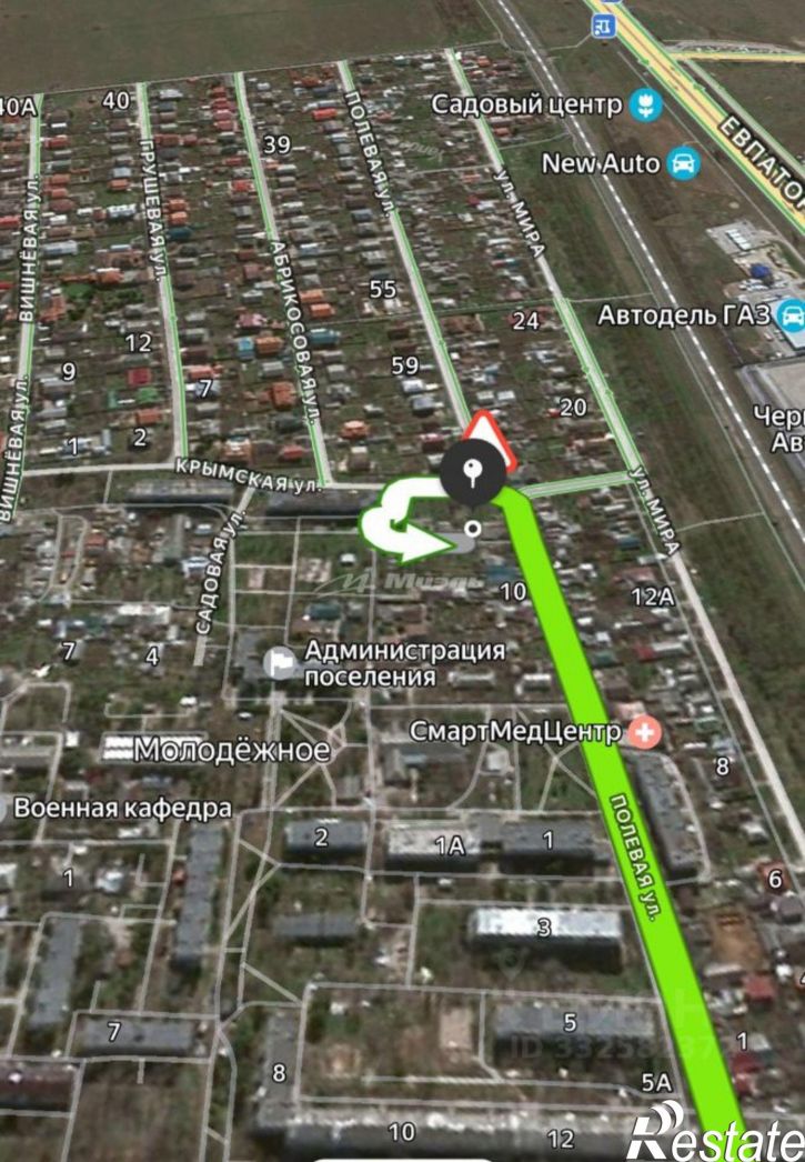 Гараж/парковка Молодежное п.г.т., Крымская ул., д.13, к.А