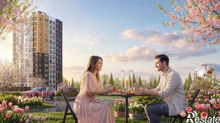 2-комн квартира в новом доме Симферополь, улица Батурина