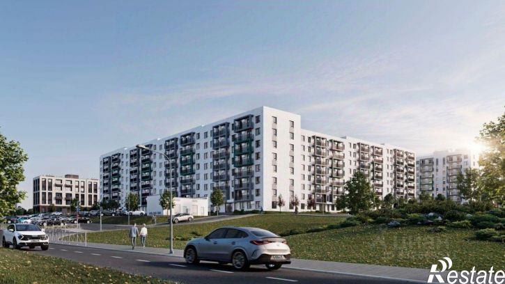 1-комн квартира в новом доме Симферопольский район, село Мирное