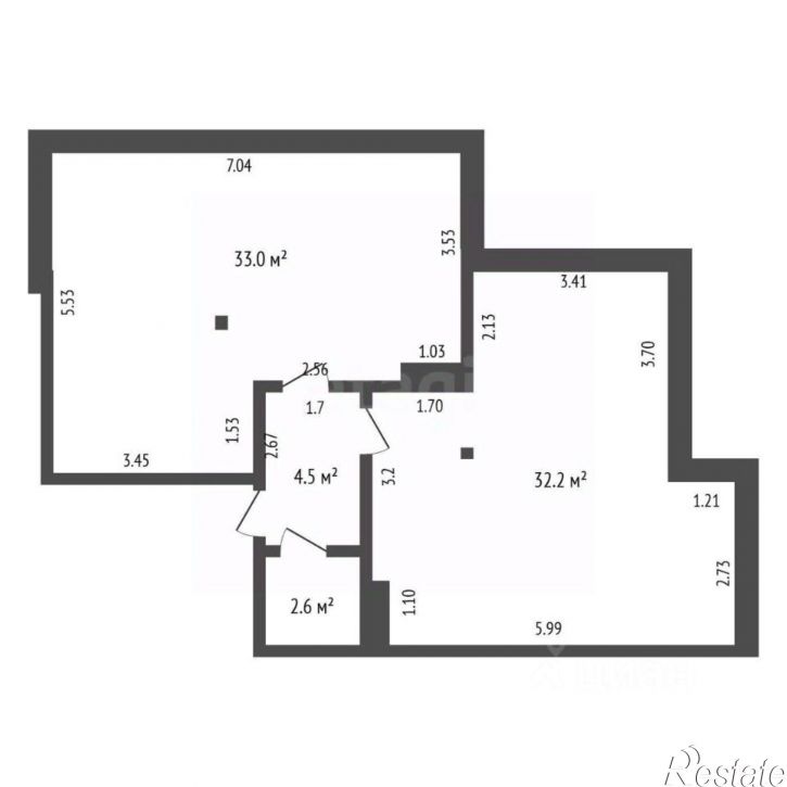 2-комн квартира пр-кт Генерала Острякова, 3,  д. 3
