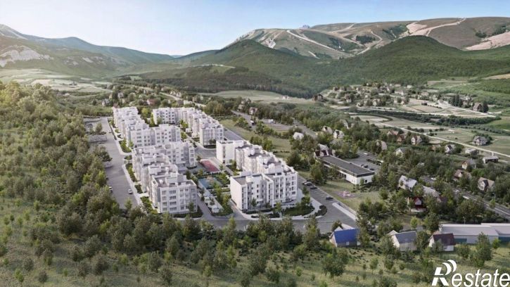 1-комн квартира в новом доме Симферопольский район