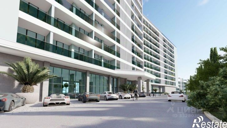 2-комн квартира в новом доме Ялта, улица Дражинского, 53