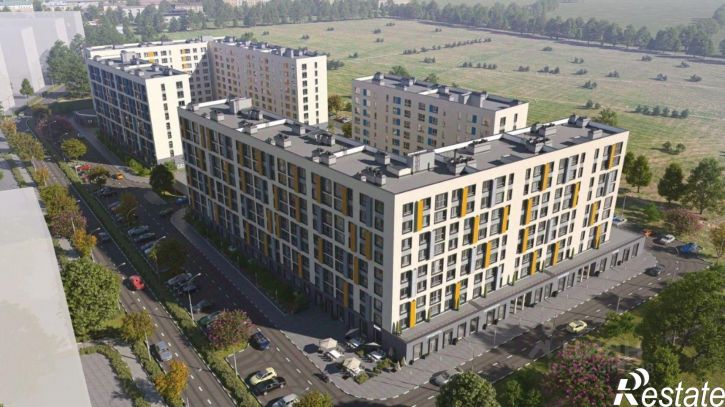 1-комн квартира в новом доме ул Парковая, 2 3,  д. 2 3,  к. 3