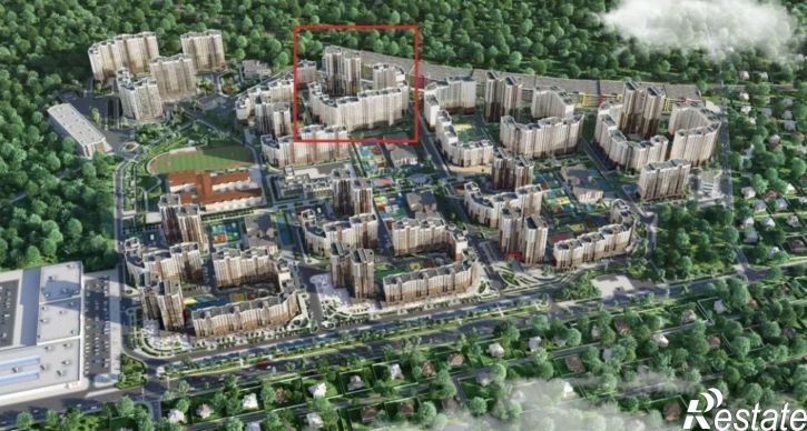 1-комн квартира в новом доме Симферопольский район