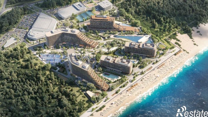 1-комн квартира в новом доме г. Саки, ул. Морская