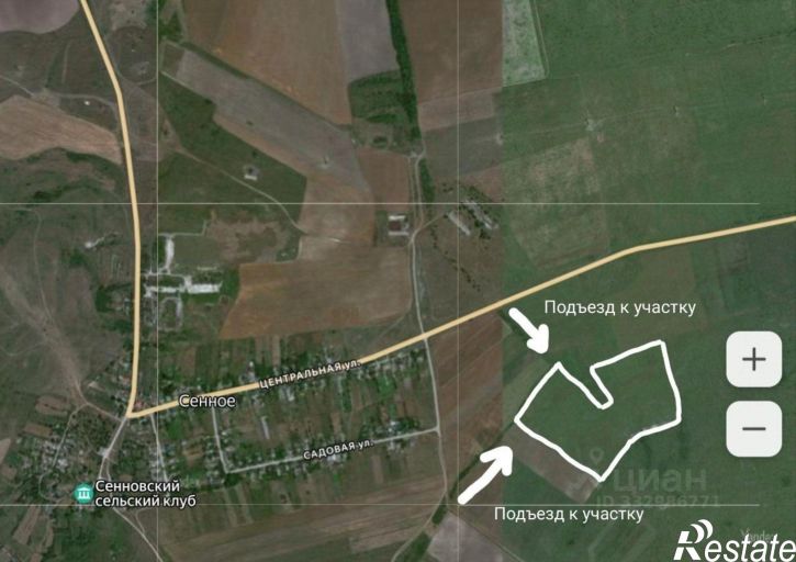 Земельный участок ул Центральная