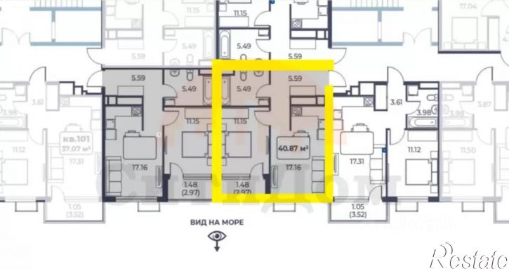 1-комн квартира ул Героев, 12,  д. 12