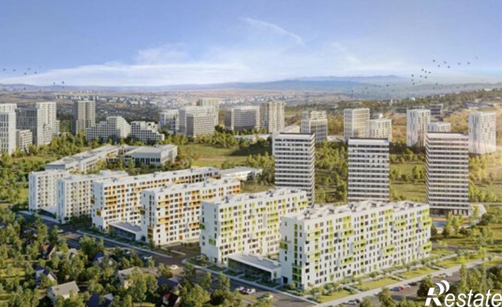 1-комн квартира в новом доме Симферополь, Киевский район, микрорайон Крымская Роза
